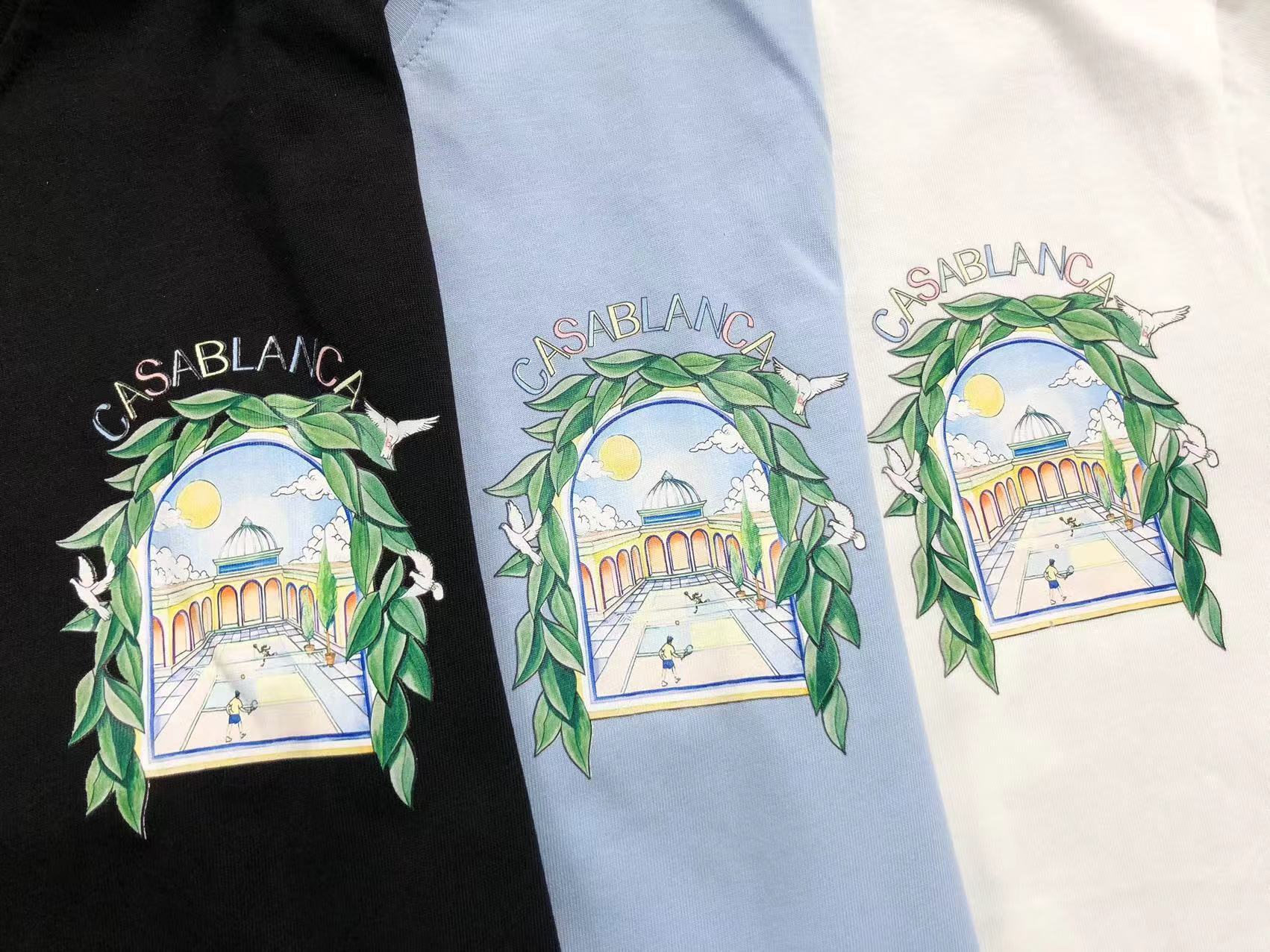 CAMISETA CASA BLANCA PREMIUM X